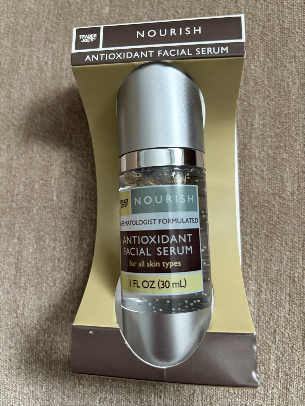 TRADER JOES ANTIOXIDANT FACIAL SERUM
